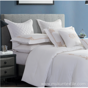 Custom luxury microfiber embroidery lace comforters